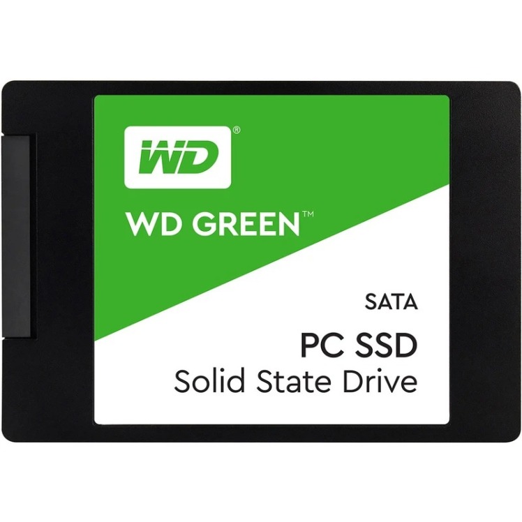 تصویر کالای حافظه SSD وسترن دیجیتال مدل GREEN ظرفیت 480 گیگابایت ارایه شده در فروشگاه اینترنتی یاشار کامپیوتر